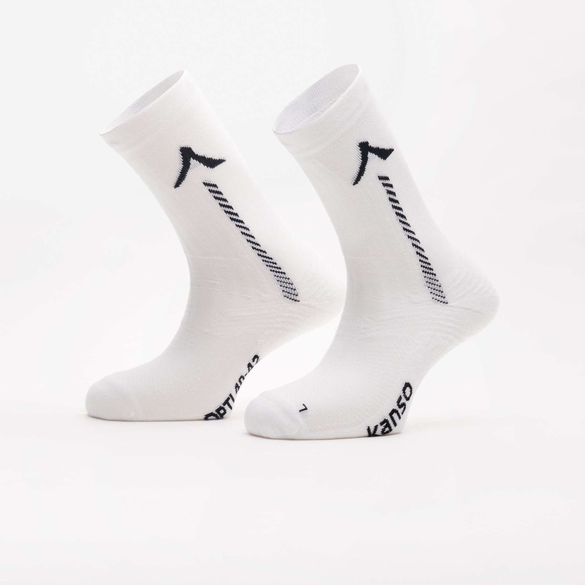 Kanso Opti-Crew Sock White