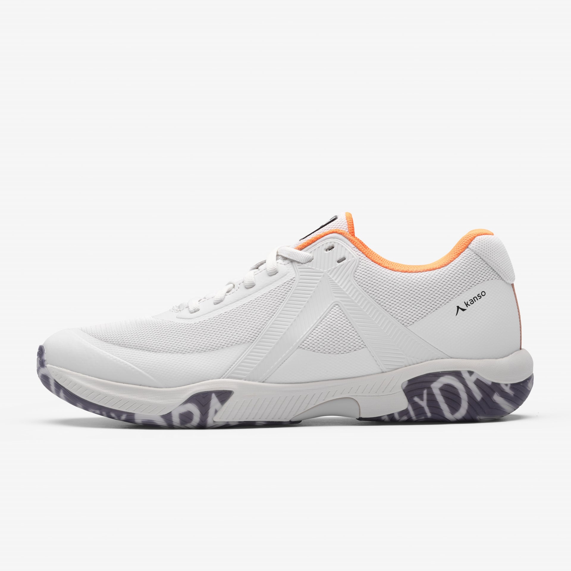 Kanso DragonFly 2 Indoor Court Shoes Grey/Orange