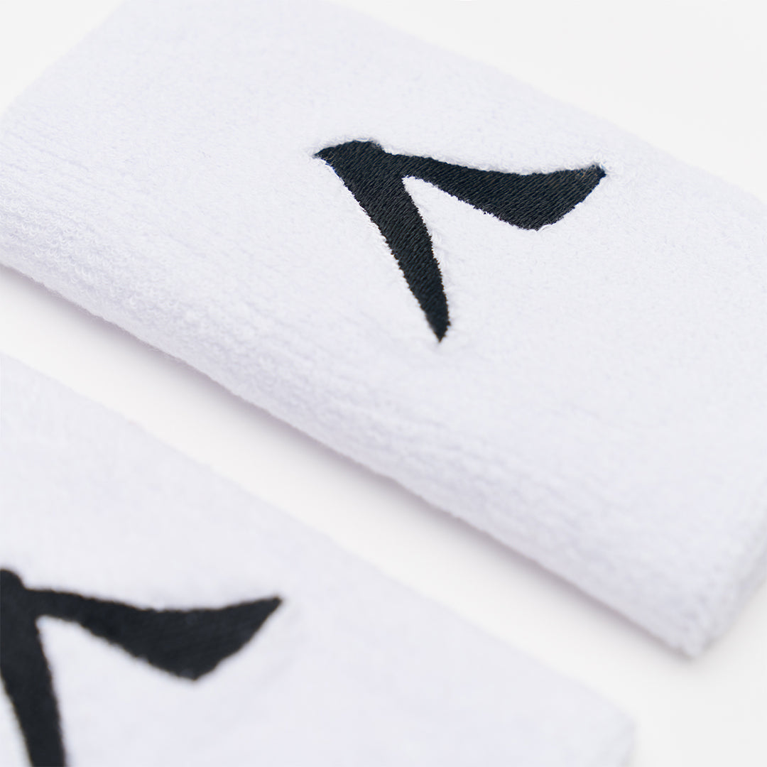 Kanso White Wristbands