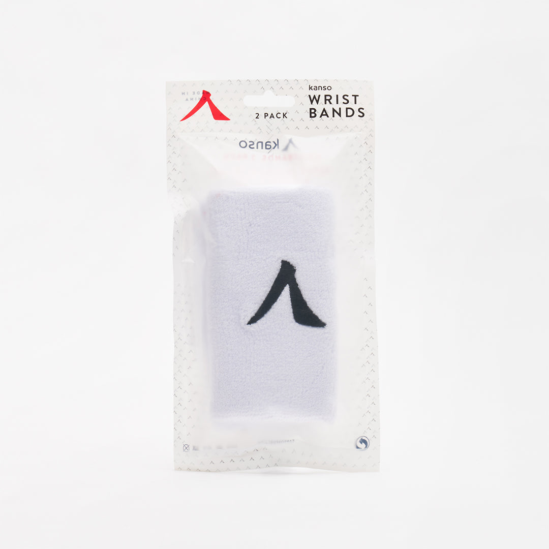 Kanso White Wristbands